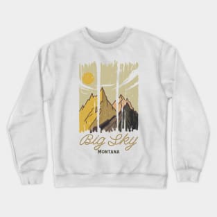 Big Sky Montana Crewneck Sweatshirt